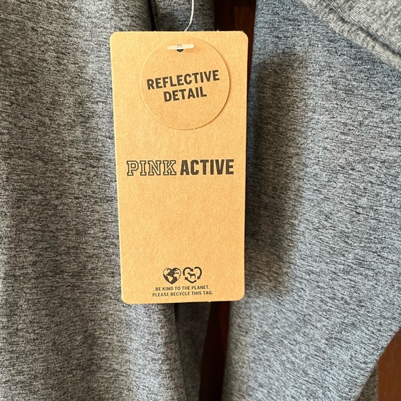 PINK gray technical hooded pullover - Picture 2 of 9